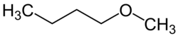 Struktur von n-Butylmethylether