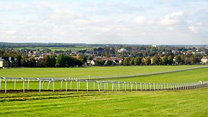 Blick auf Newmarket