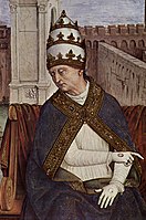 Le pape Pie II, peint par Pinturicchio.