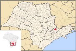 Location in São Paulo state