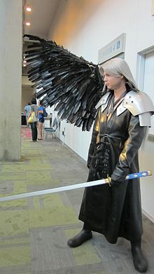 Cosplayer de Séphiroth