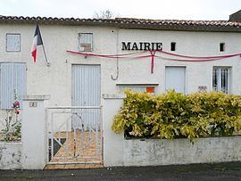 The town hall in Souméras