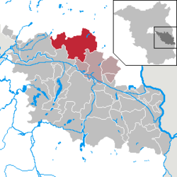 Steinhöfel – Mappa