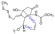 Dreifachbindungen im reaktiven Endiin-Strukturelement des Bakterientoxins Calicheamicin γ1