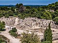 La basilica romana di Glanum.