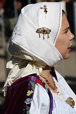 Traditional woman costume.