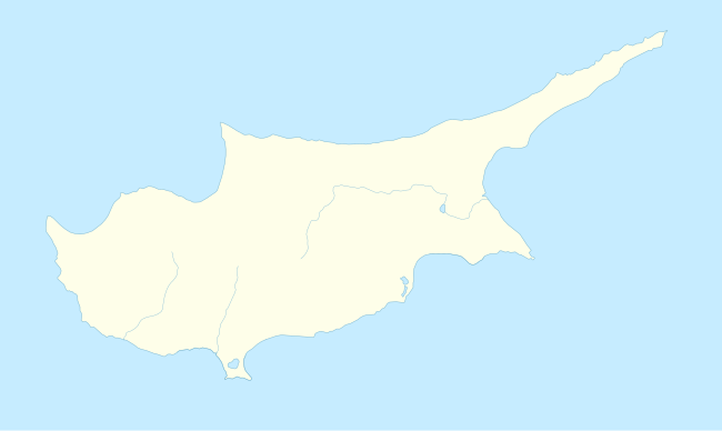 Mappa di localizzazione: Cipro