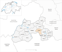 Bottenwil – Mappa