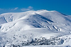 Връх Руен през зимата