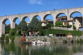 The aqueduct in Saint-Nazaire-en-Royans