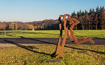 Sculptuur de Rode Loper