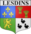 Blason de Lesdins