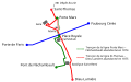 Réseau des omnibus en 1876