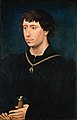Charles le Téméraire, duc de Bourgogne, portant le collier de l'Ordre de la Toison d'or, par Rogier van der Weyden (autre version)