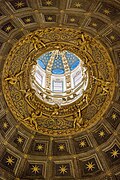 Interior of the dome at the duomo, Siena