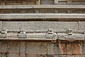 Kannada inscription (1536 CE) of emperor Achyuta Deva Raya on molding of Vittala temple in Hampi