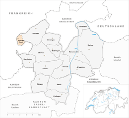 Schönenbuch - Localizazion