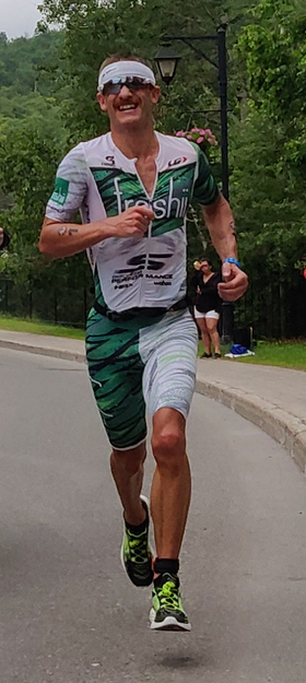 Lionel Sanders beim Ironman 70.3 Mont-Tremblant, 2018