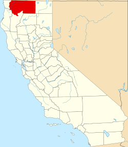 Koartn vo Siskiyou County innahoib vo Kalifornien