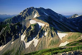 Il Tateyama dal Monte Bessan