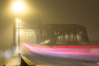 Old Skeena Bridge, Terrace, British Columbia. Seventh place: 555 points. Finalist goes to the international jury for the 2nd round. Photographer: Chasehamilton2012