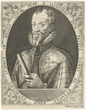 Pedro Enríquez de Acevedo, comte de Fuentes par Dominicus Custos.