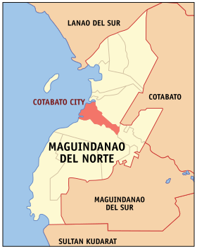 Lokasyon na Siyudad na Cotabato