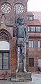 Roland statue in front of the Old Town Hall