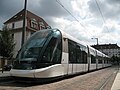 Un Citadis première génération à la station Jean Jaurès.