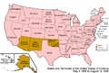 Territorial evolution of the United States (1896-1898)