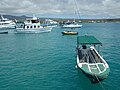 Watter taxi on Puerto Ayora