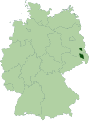 Area linguistica soraba in Germania.