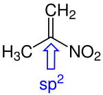 Nitroalken mit sp²-hybridisiertem Kohlenstoffatom