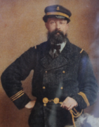 Lieutenant de vaisseau Gaigneau d'Etiolles en 1871.