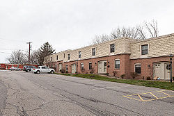 A row of condos on Colony Court