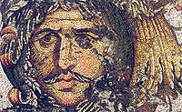 Так называемый готский вождь, от Мозаики Перистиль Великого дворца Константинополя