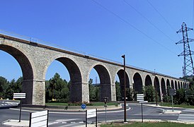 Viaduc ferroviaire.