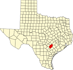 Koartn vo Gonzales County innahoib vo Texas