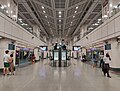 Symmetrical view of Little India station platform