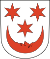 Brasão de armas de Oberglatt, Suíça (1928) [45]