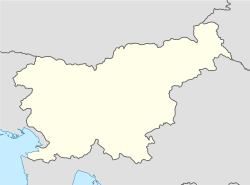 Piran trên bản đồ Slovenia