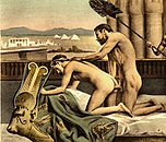 19th-century erotic interpretation of Hadrian and Antinous, by Paul Avril