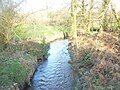 L'Odet près d'Hindréau (pont de la D 6, limite communale entre Laz et Leuhan).