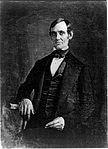 Dagerrotypi-porträtt av Abraham Lincoln 1846 eller 1848