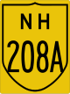National Highway 208A shield}}