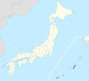 Poziția regiunii Prefectura Okinawa