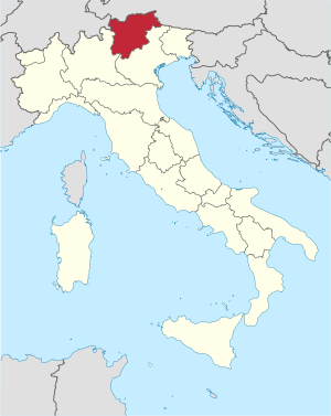 Mga provincia kan Trentino-Alto Adige