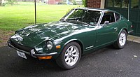 1970–71 Datsun 240Z Series I (US Model) in color code 907 racing green