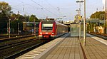 Zug der S9 nach Wuppertal Hbf in Gladbeck West, 2014 Bedienung noch durch DB