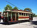 Tram no. 1 (termed "Type A" in the post-1923 classification scheme), configured as it was in the inaugural electric fleet of 1909